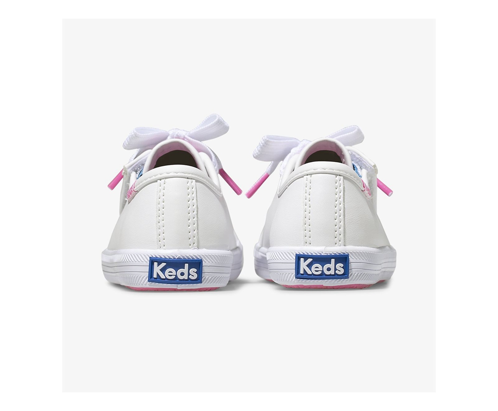 Tenis Keds Niña Blancos - Kickstart Multi-Color Eyelets Jr. - 2095-AFPVG